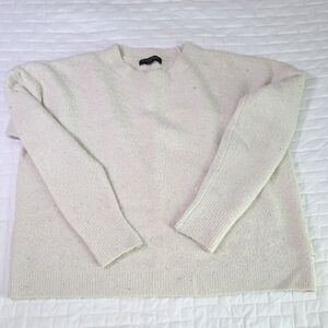 2 For $30 - Banana Republic Speckled Off-White Crewneck Sweater
